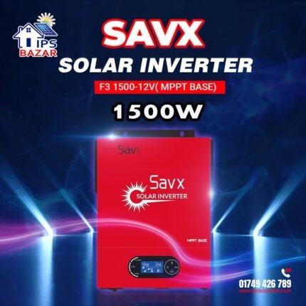 Savx Solar Inverter F3 1500-12V( MPPT BASE)