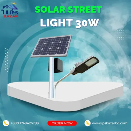 Solar Street Light 30 Watt With Battery