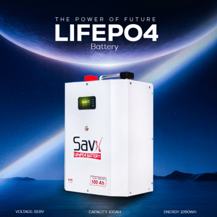 Savx Elite 12 volt 100Ah Lifepo4 Lithium battery